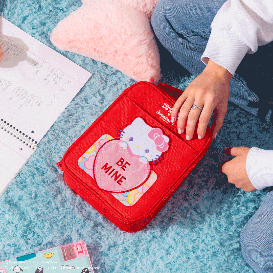 Igloo Hello Kitty® and Friends x Sweethearts® Candies Slim Lunch Cooler