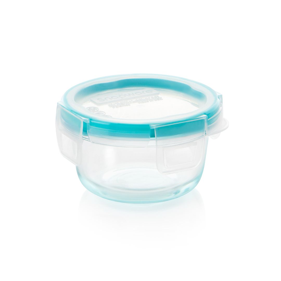 Pyrex Snapware® Total Solution® Pyrex® Glass 1-cup Round Food Storage with Plastic Lid