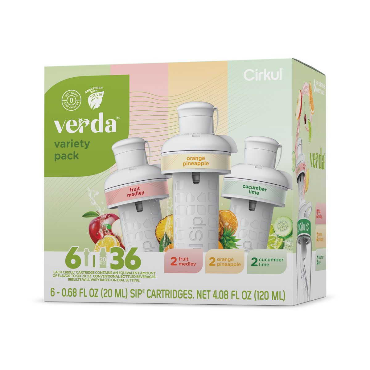 Cirkul Verda® 6-Pack Variety Pack