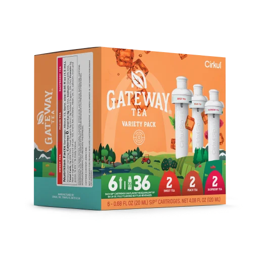 Cirkul Gateway Tea® 6-Pack Variety Pack