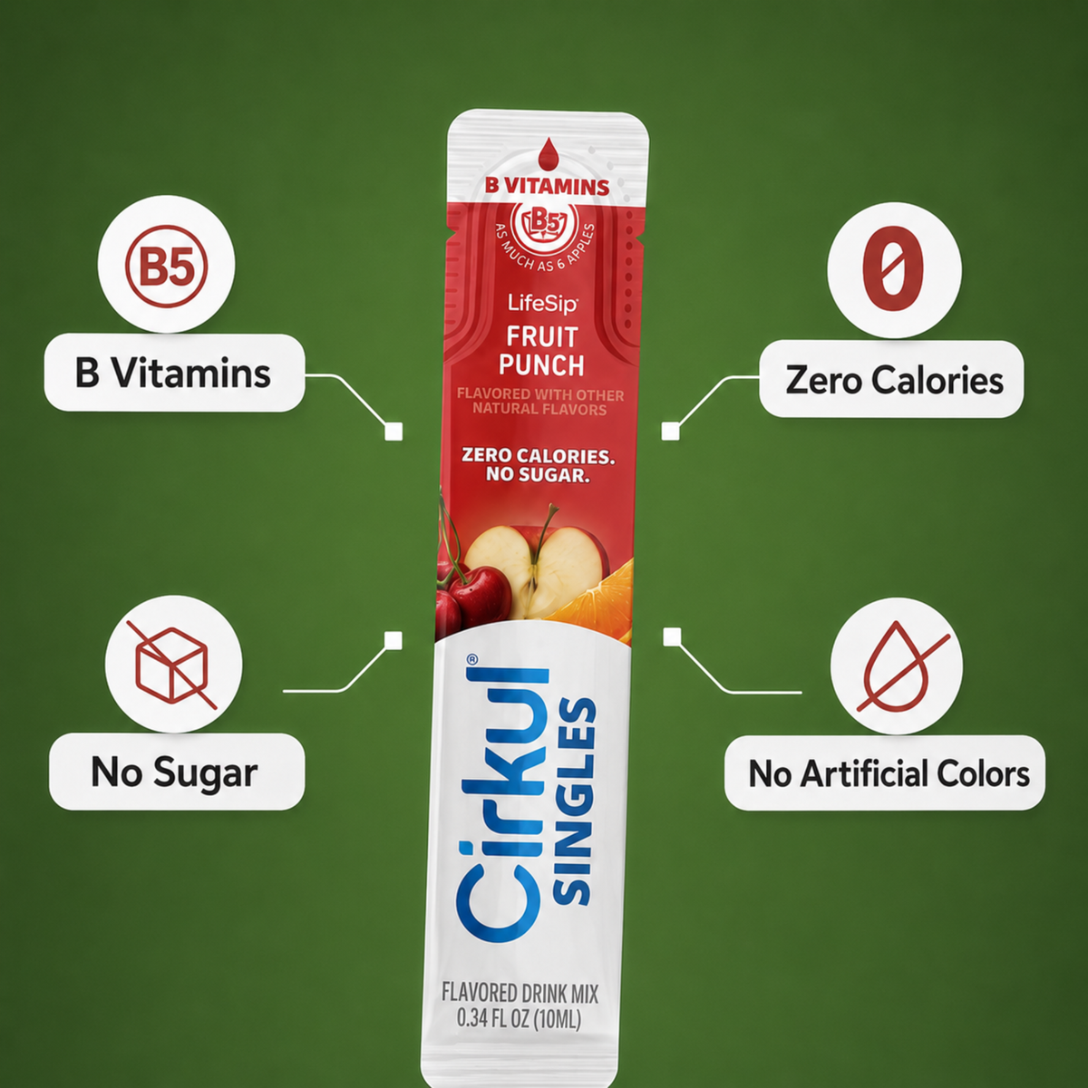 Cirkul 16-Pack Cirkul® Singles LifeSip Bundle