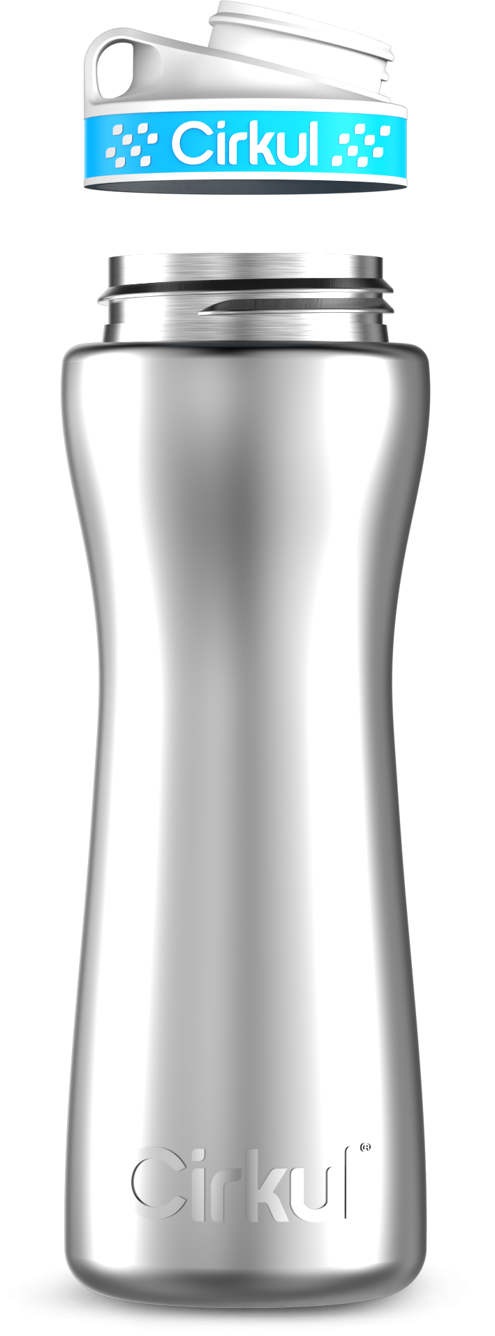 Cirkul Custom 22oz. Stainless Steel Bottle &amp; Comfort Grip Lid