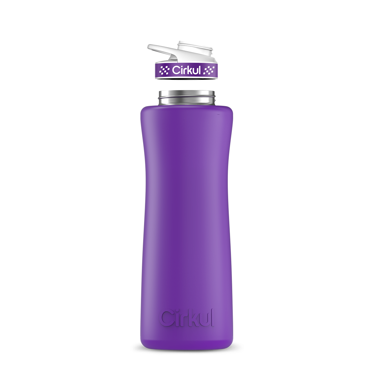 Cirkul 42oz. Stainless Steel Bottle &amp; Comfort Grip Lid