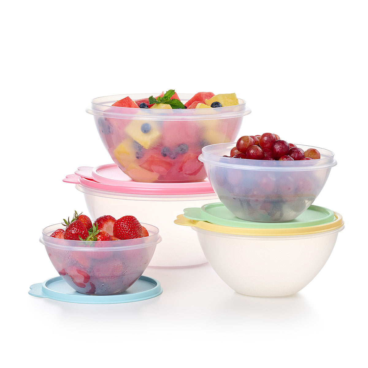 Tupper Ware Vintage Classic Wonderlier® 5 Bowl Set