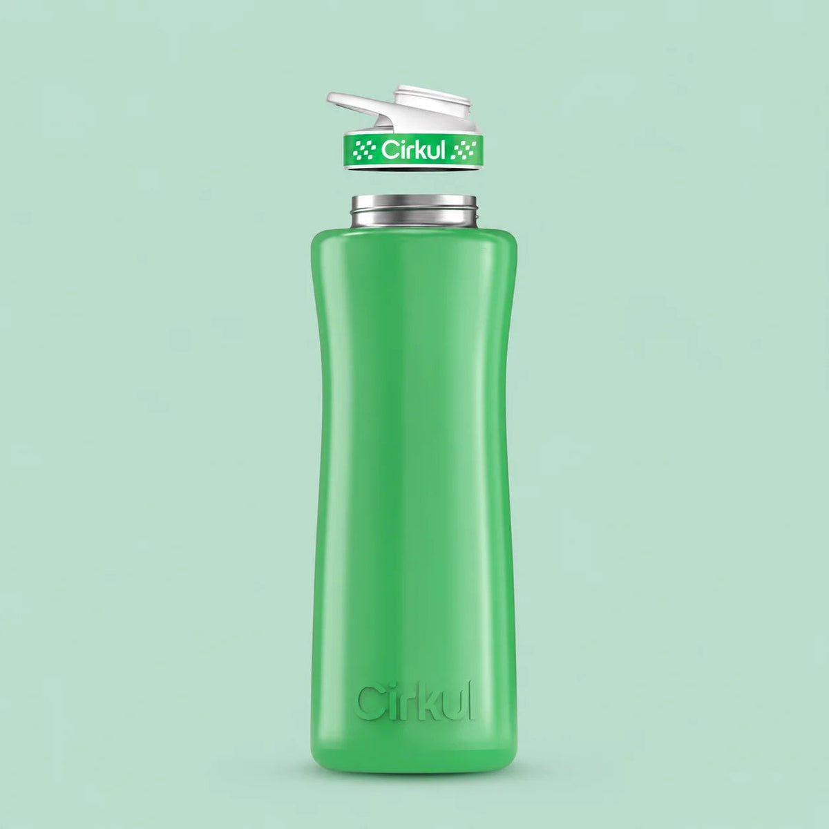 Cirkul 42oz. Stainless Steel Bottle &amp; Comfort Grip Lid