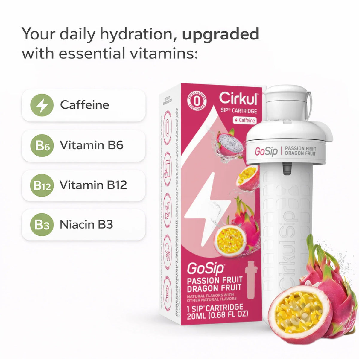 Cirkul GoSip Passion Fruit Dragon Fruit