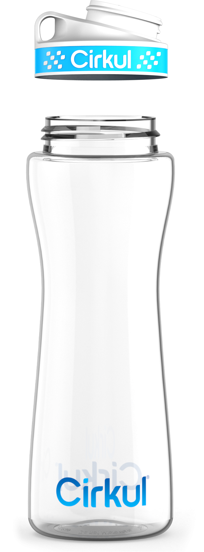 Cirkul Custom 22oz. Plastic Bottle &amp; Comfort Grip Lid