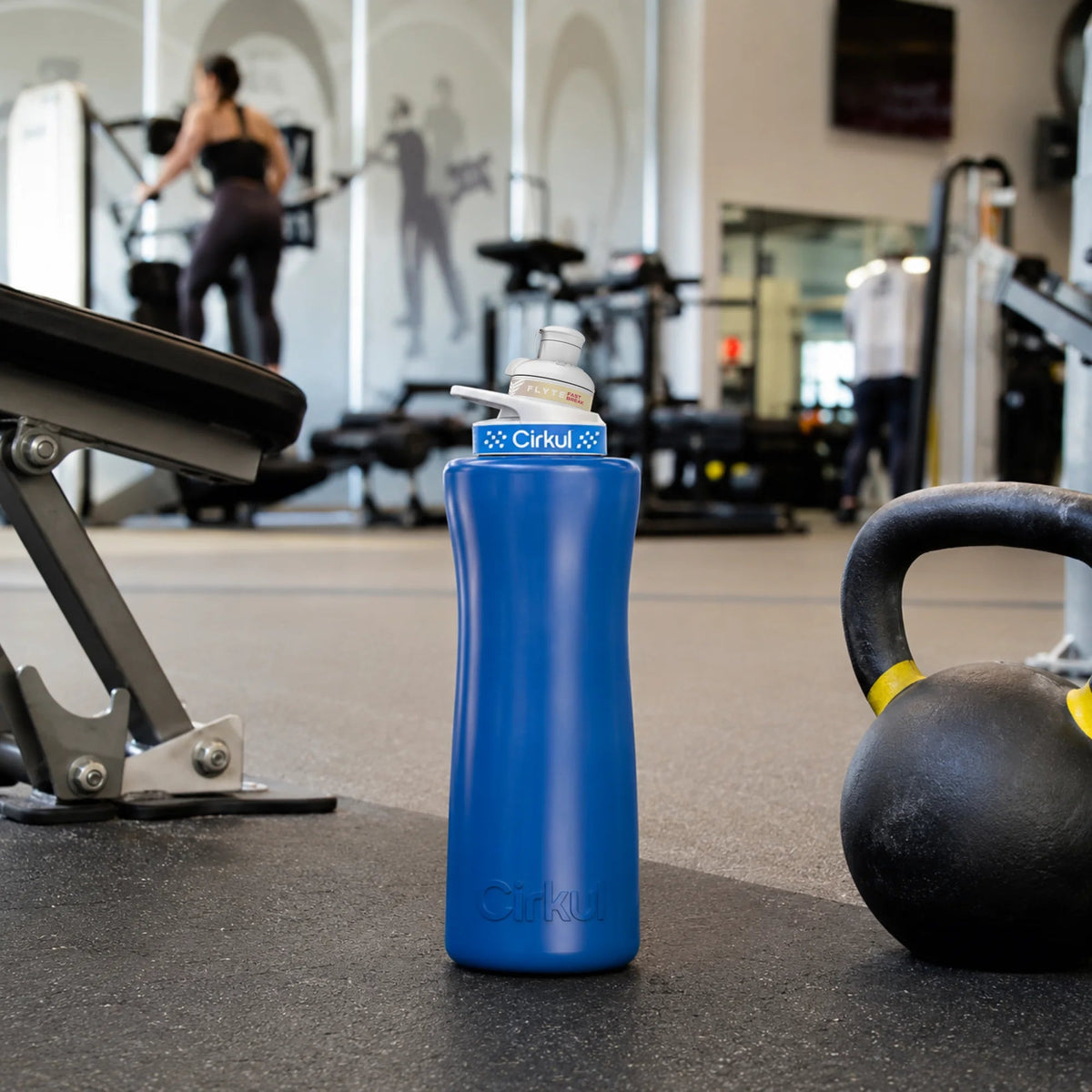 Cirkul 42oz. Stainless Steel Bottle &amp; Comfort Grip Lid
