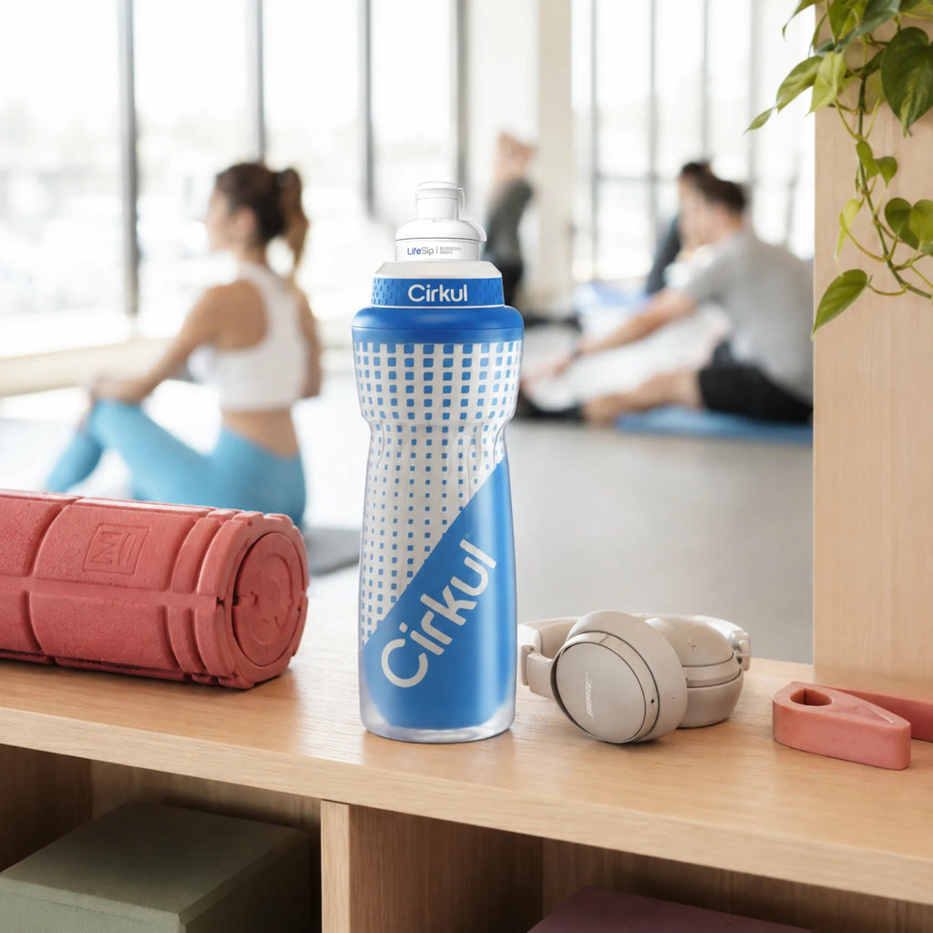 Cirkul 32oz. Insulated Squeeze Plastic Bottle &amp; Sport Lid