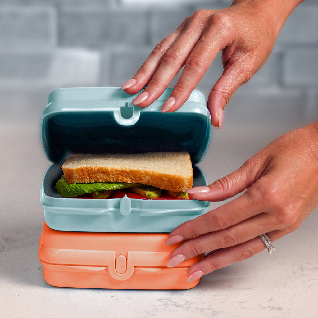 Tupper Ware Tupperware® Sandwich Keepers - 2 Easy-Open Lunch Boxes for Kids