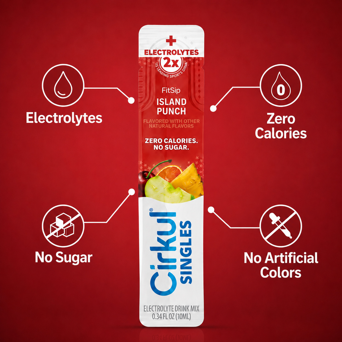 Cirkul 16-Pack Cirkul® Singles FitSip Bundle