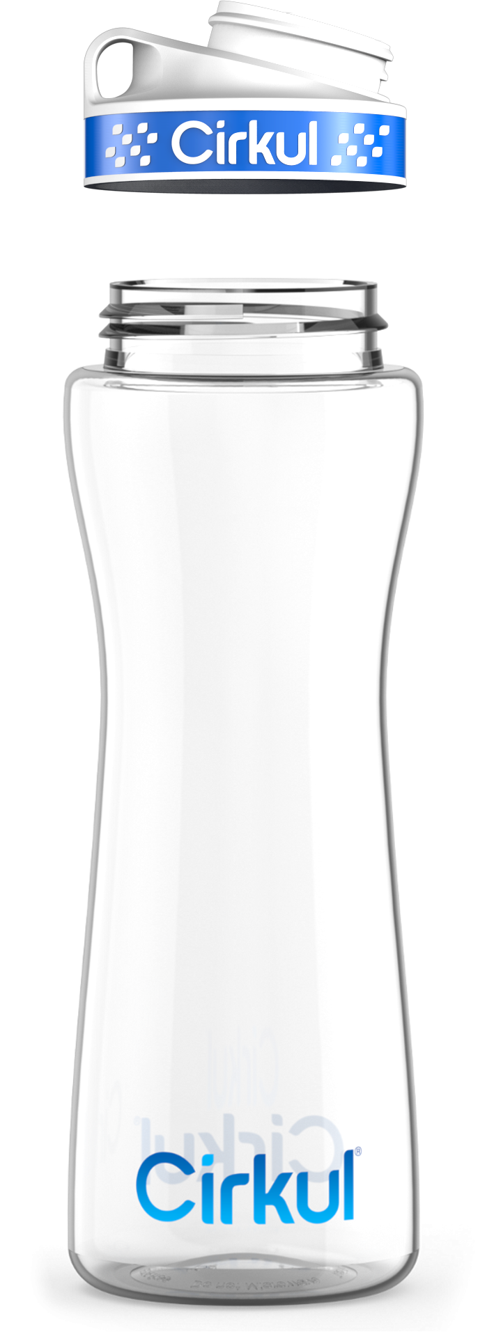 Cirkul Custom 22oz. Plastic Bottle &amp; Comfort Grip Lid
