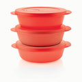 Tupper Ware Tupperware® CrystalWave® Plus Round | Set of 3 | Microwave-Safe Containers