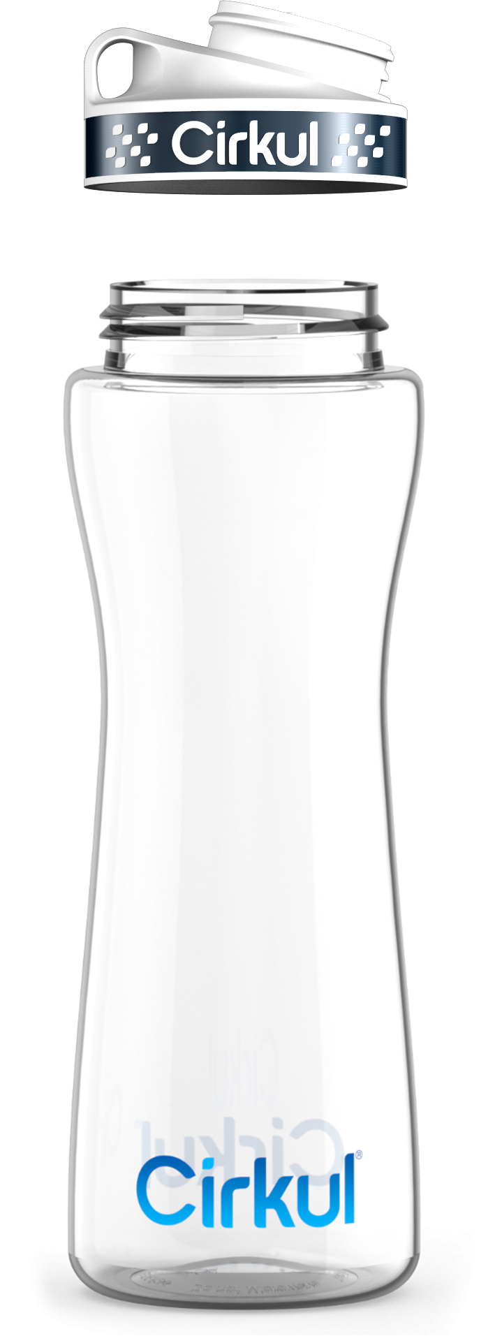 Cirkul Custom 22oz. Plastic Bottle &amp; Comfort Grip Lid