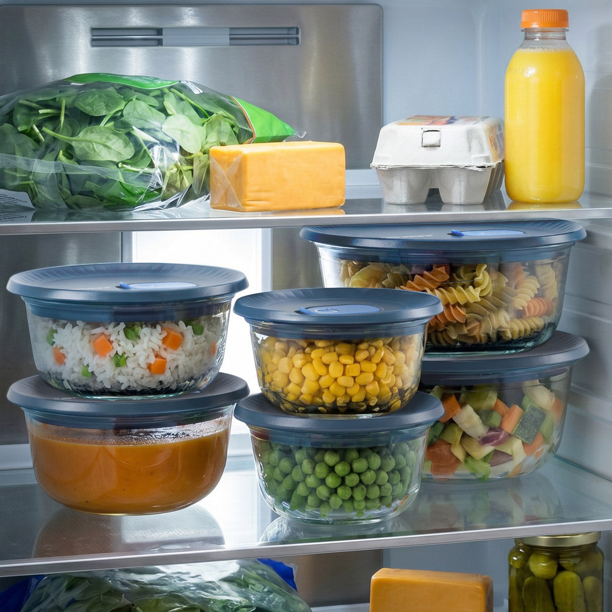 Tupper Ware Tupperware Voila™ Glass Food Storage Container | Round Medium