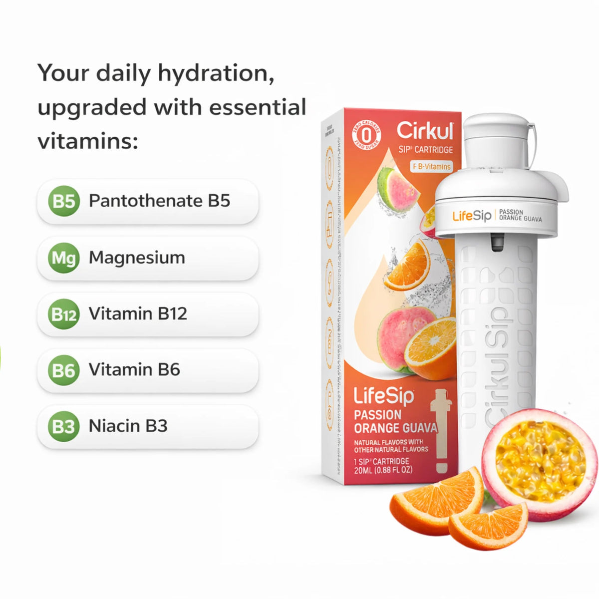 Cirkul LifeSip Passion Orange Guava