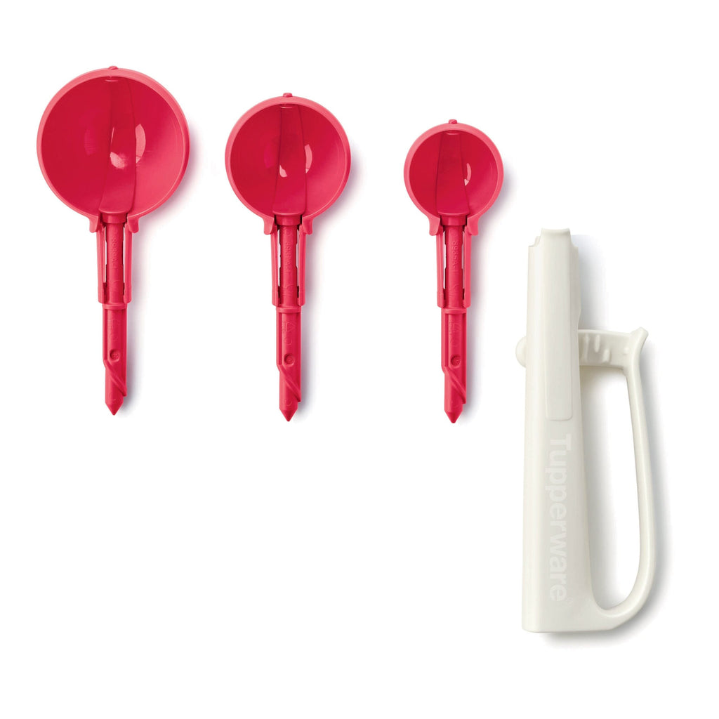 Tupper Ware Portioning Scoops Set