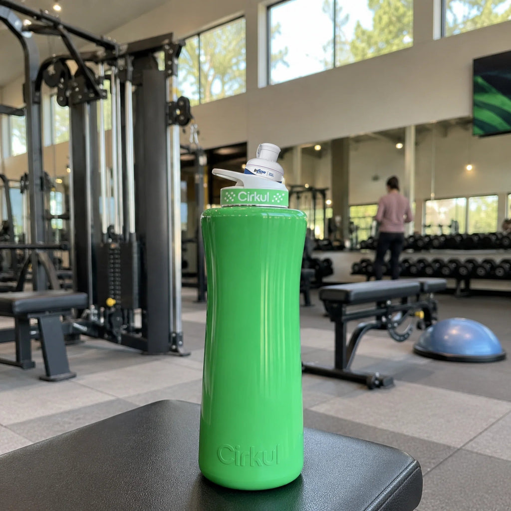 Cirkul 42oz. Stainless Steel Bottle &amp; Comfort Grip Lid