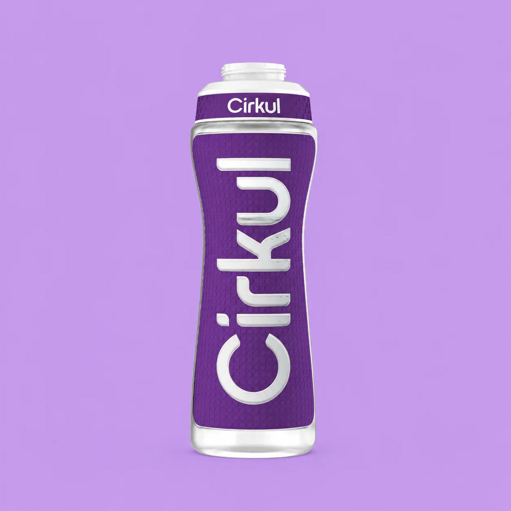 Cirkul 22oz. Grip Squeeze Plastic Bottle &amp; Sport Lid