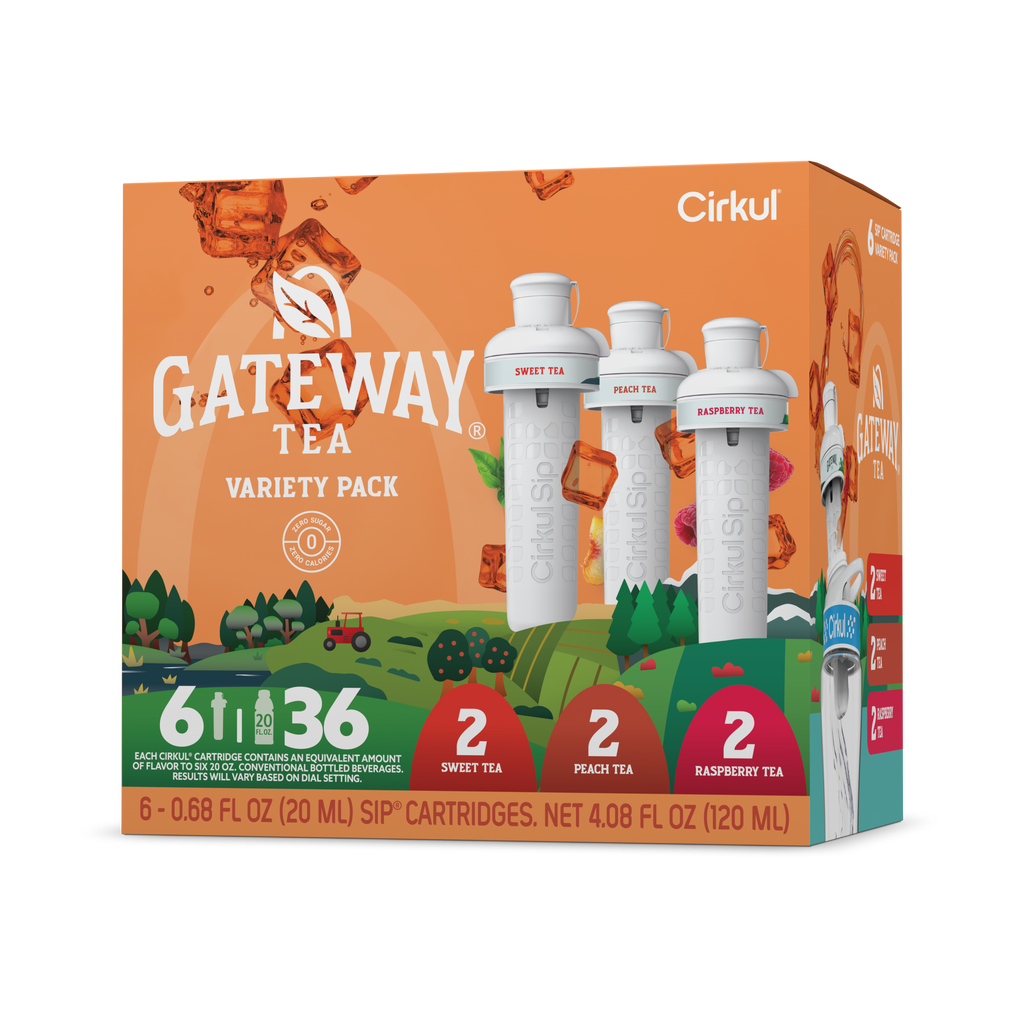 Cirkul Gateway Tea® 6-Pack Variety Pack