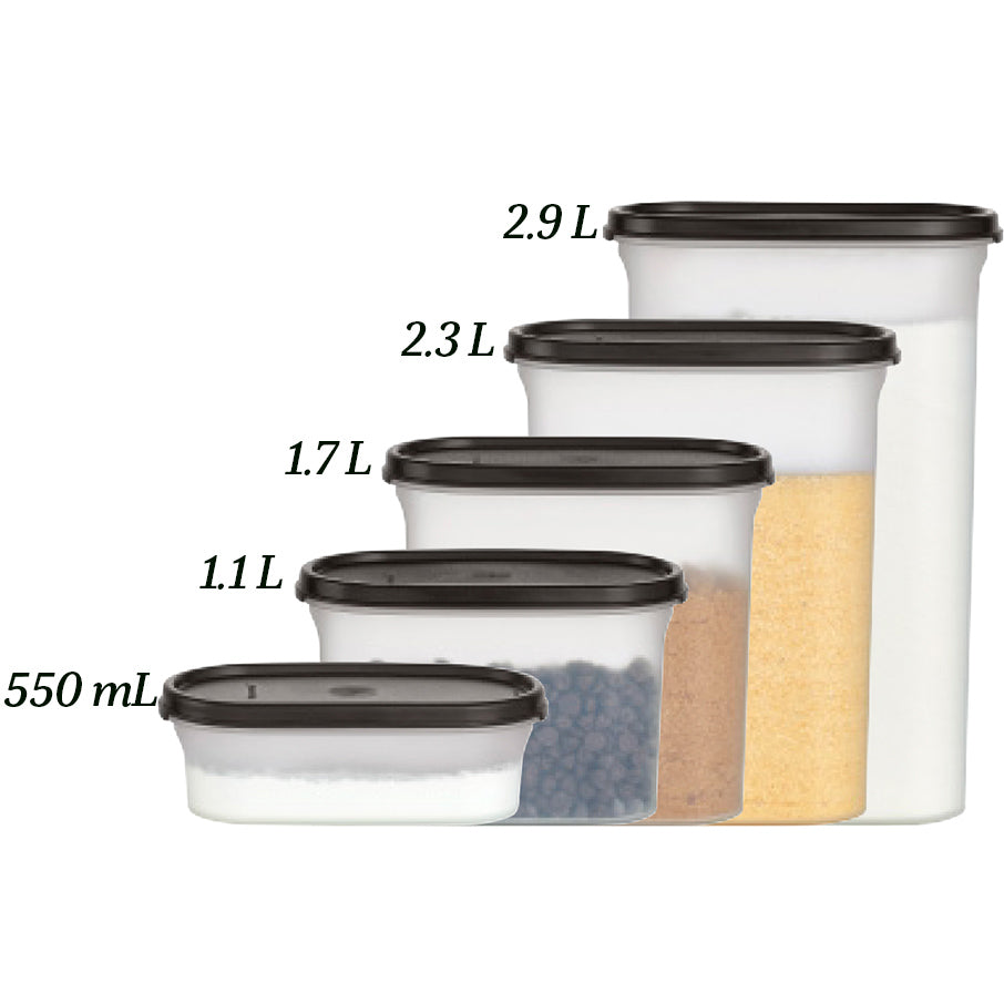 Tupper Ware Tupperware® Modular Mates® Oval 4 | Food Storage Container 9.75-cup / 2.3 L