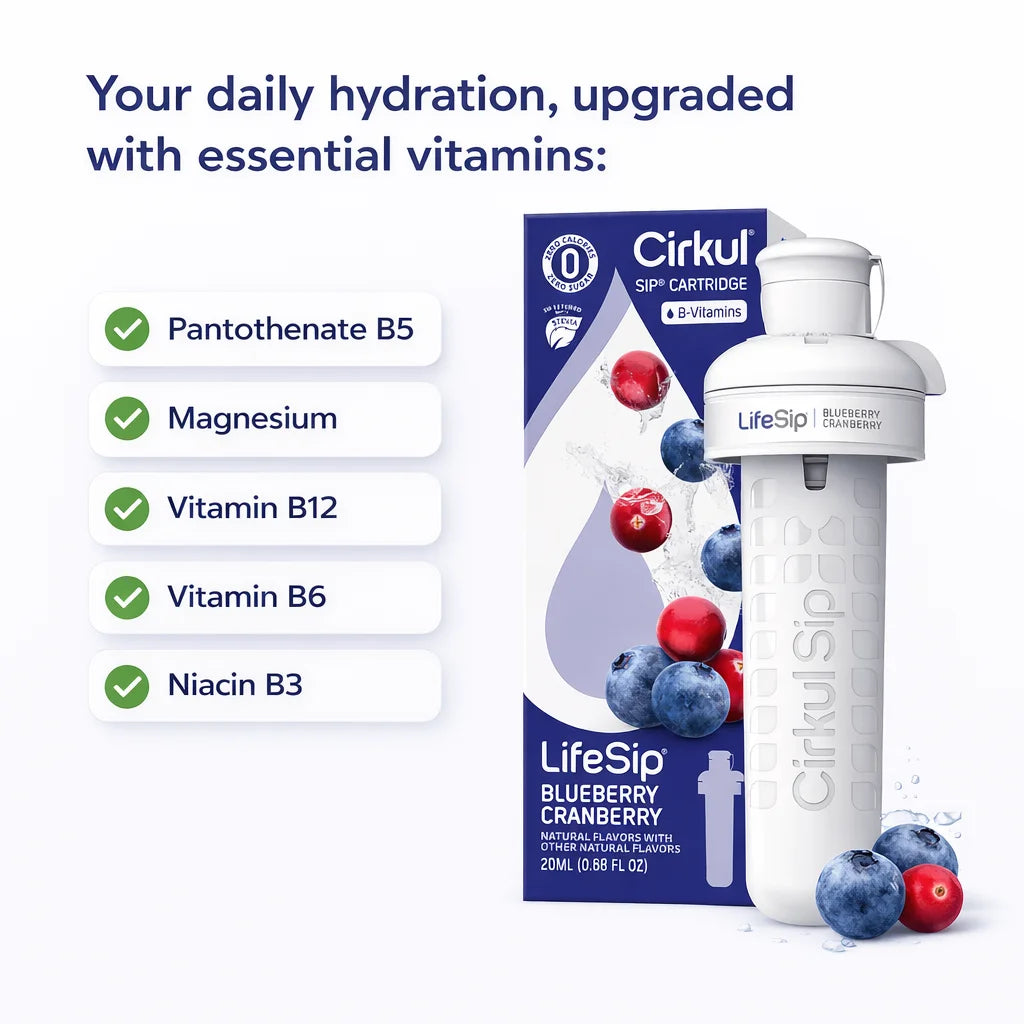 Cirkul LifeSip Blueberry Cranberry (Stevia)