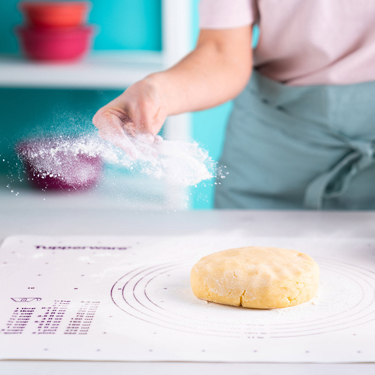 Tupper Ware Tupperware® Pastry Sheet | Non-Slip Mat With Measuring Guides