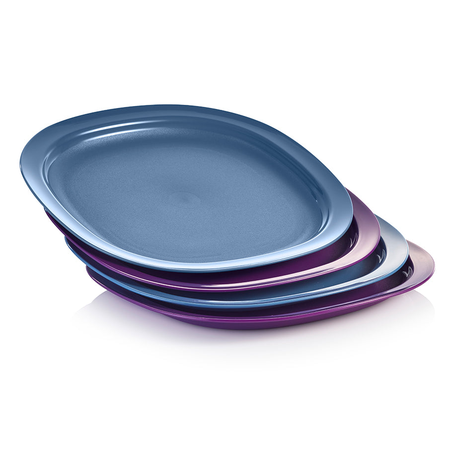 Tupper Ware Microwave Reheatable Luncheon Plates