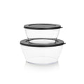 Tupper Ware Clearly Elegant® Serving Set of 2