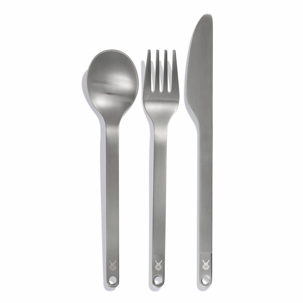 Hydro Flask Flatware Set - Stainless/Black