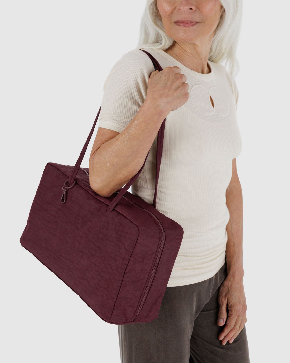 Baggu Medium Nylon Bowler Bag