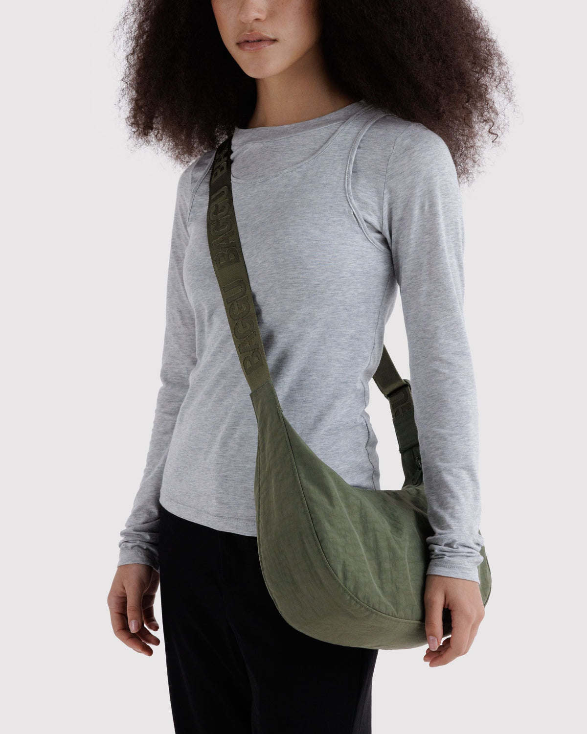 Baggu Medium Nylon Crescent Bag