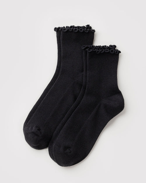 Baggu Lettuce Edge Sock Set of 2