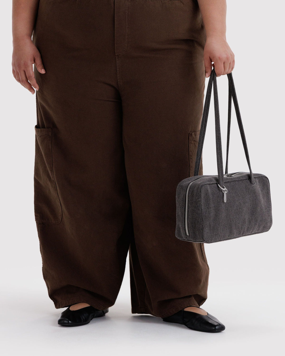 Baggu Denim Bowler Bag