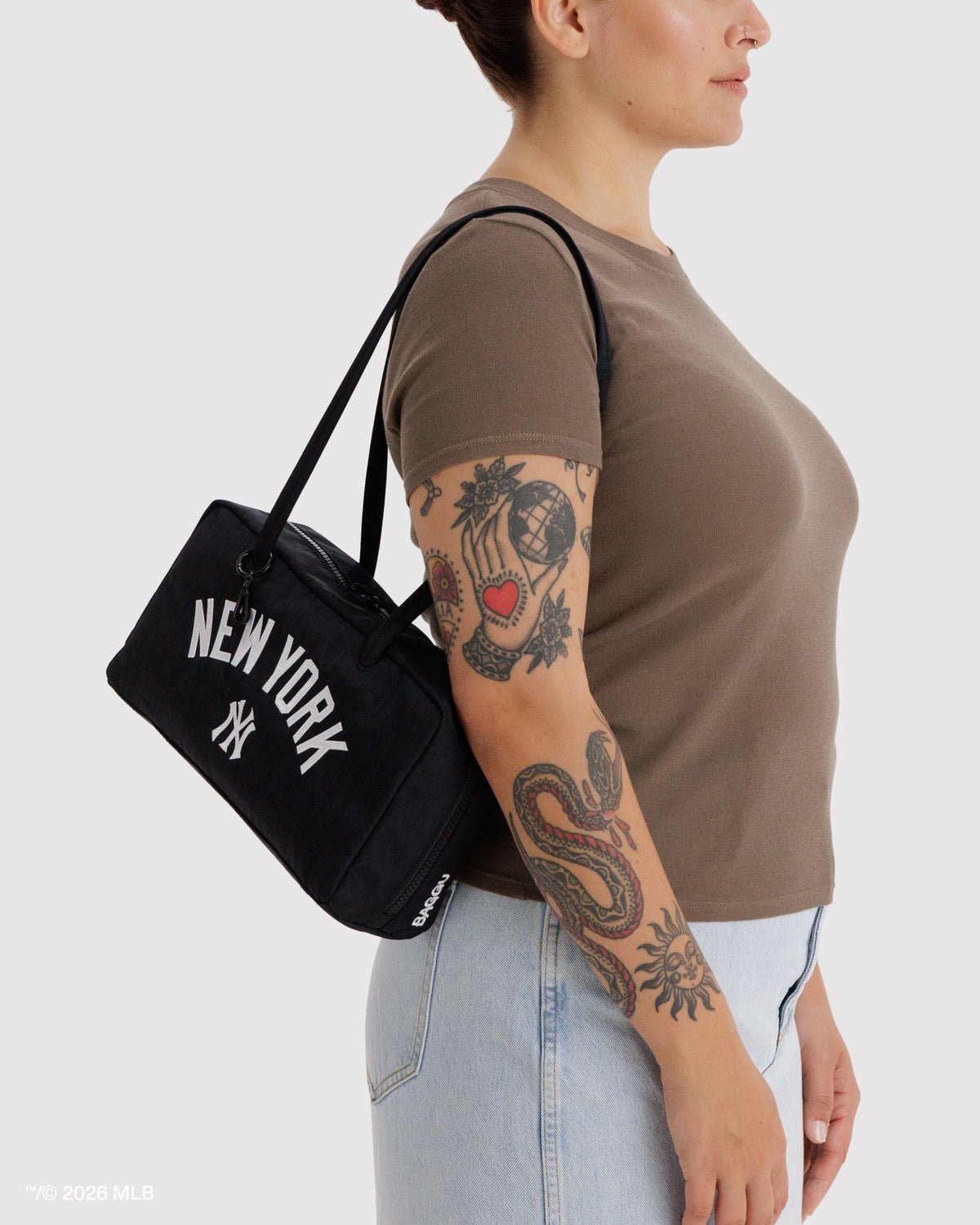 Baggu Nylon Bowler Bag
