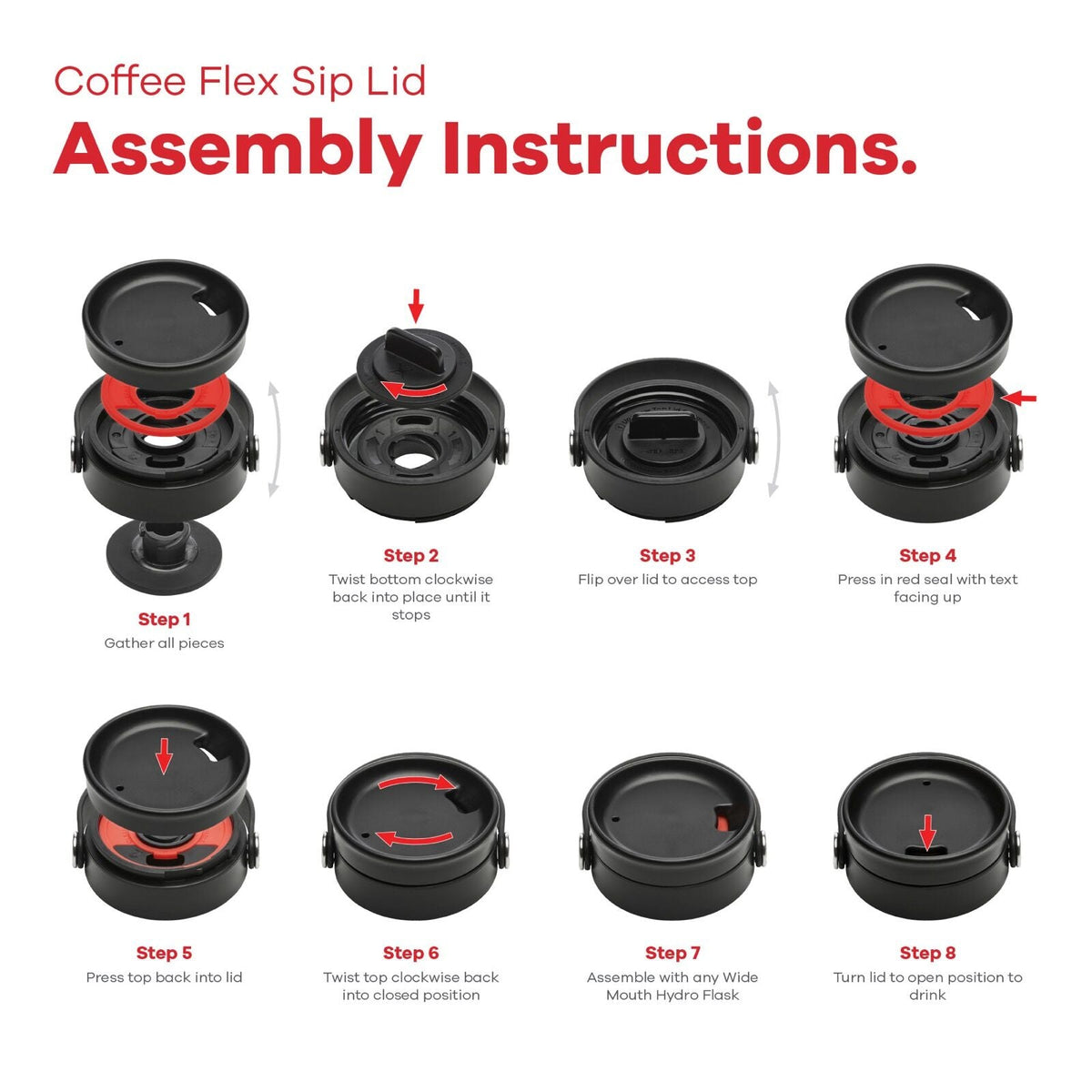 Hydro Flask 16 oz Coffee with Flex Sip™ Lid